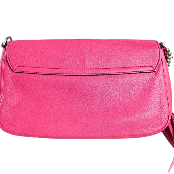 Gucci Soho Chain Crossbody Bag in Rare Hot Pink Leather - Picture 2 of 10